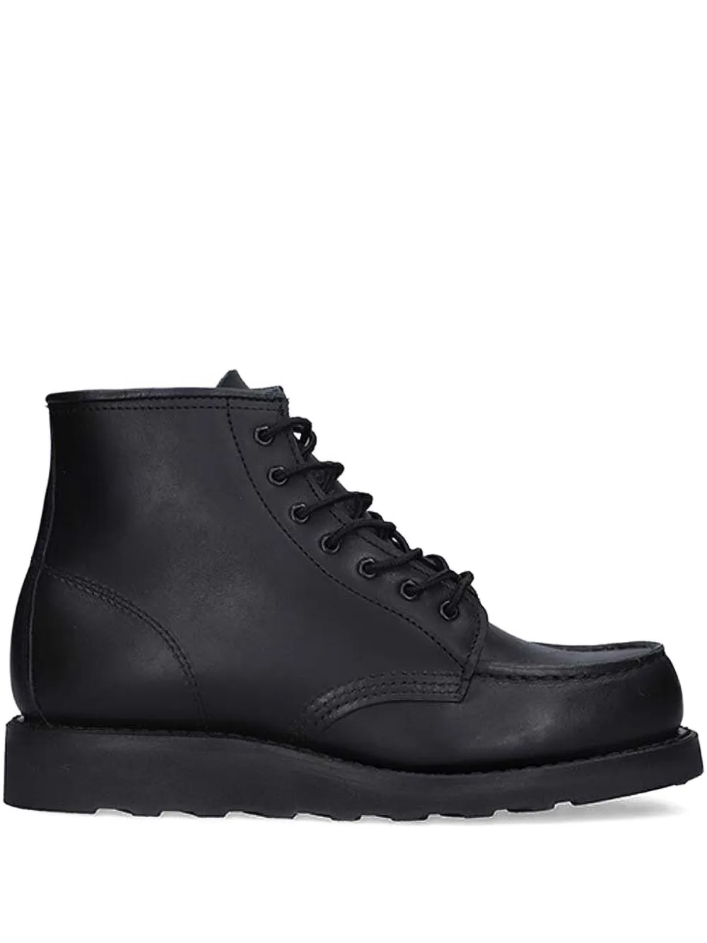 Red Wing Shoes lace-up ankle boots Black