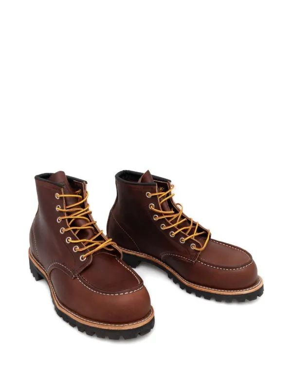 Red Wing ブラウン レースアップブーツ 8E