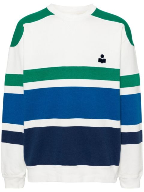 MARANT Meyoan striped sweatshirt