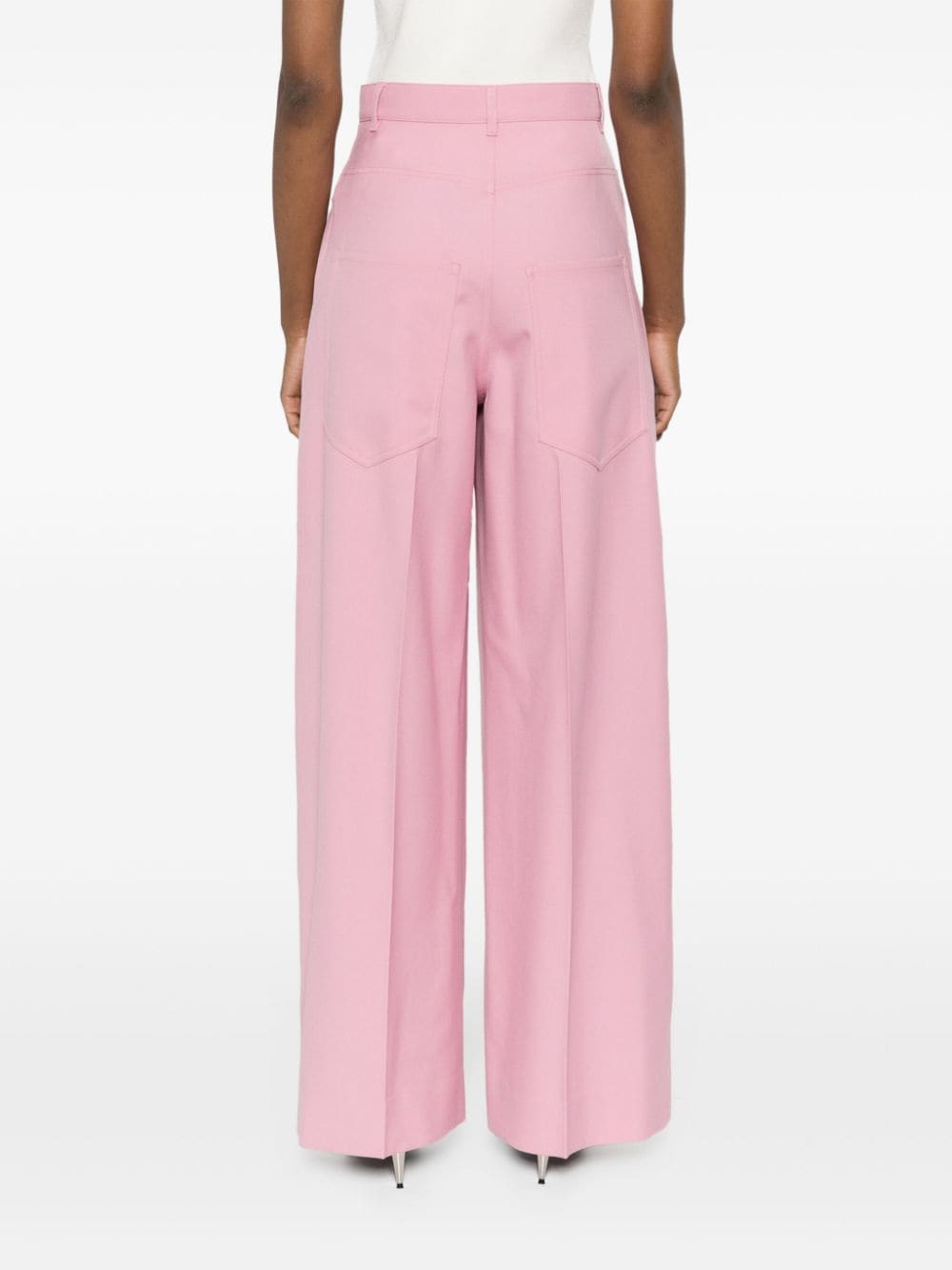 Gucci Geplooide pantalon Roze