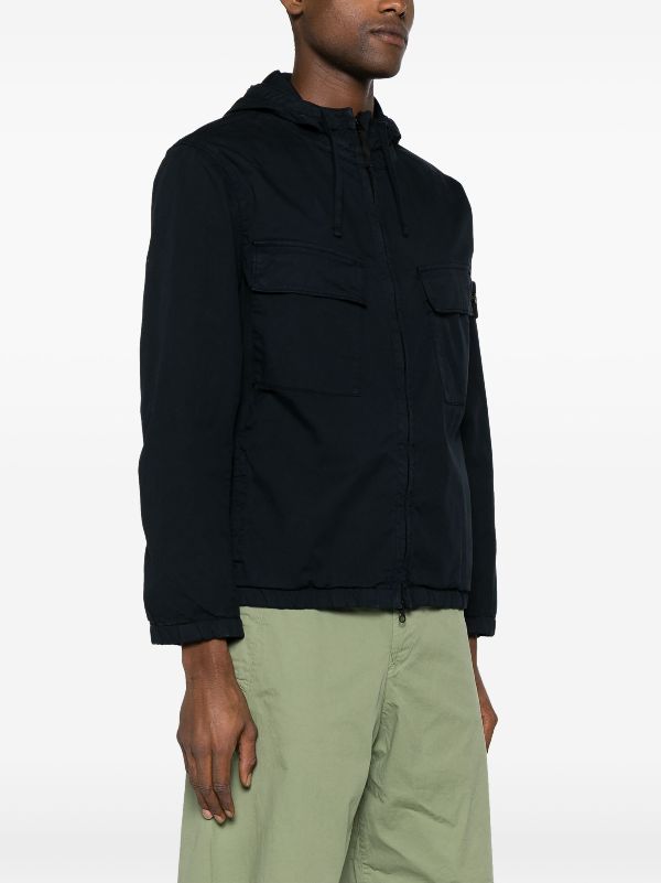 Stone Island コンパスバッジ フーデッドジャケット - Farfetch