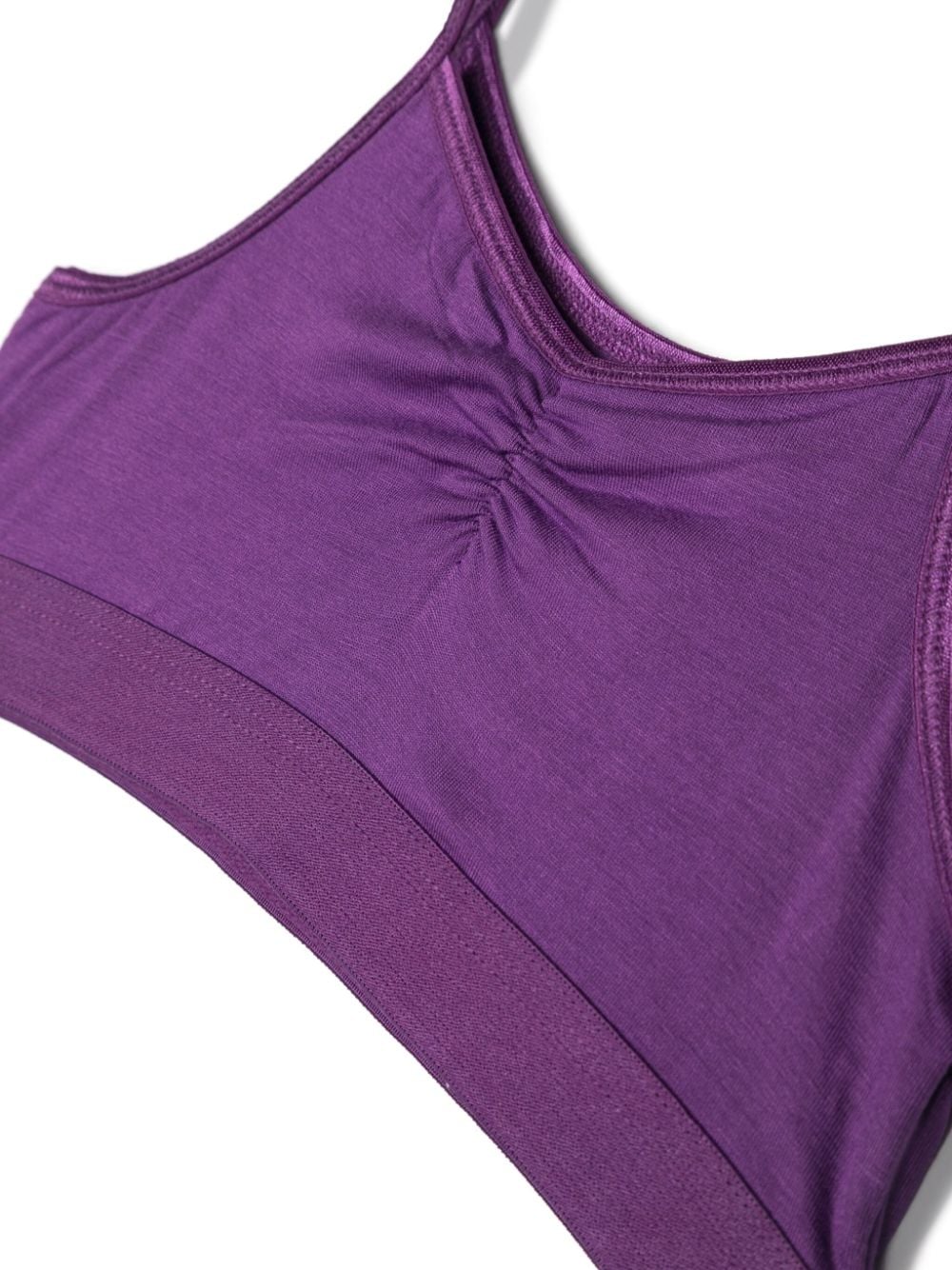 Shop Molo Ruched-detailing Underwear In Purple