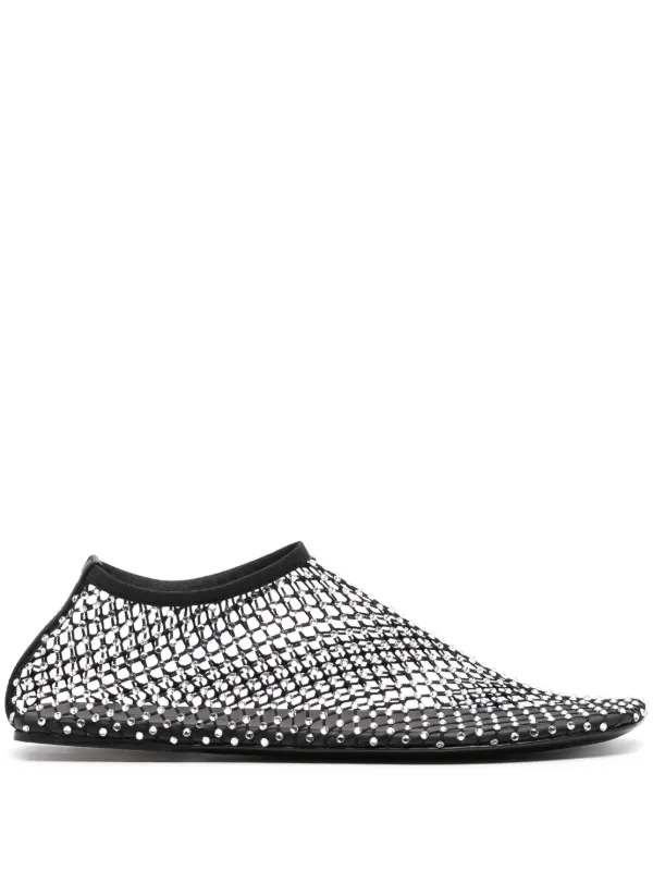 Christopher Esber Minette Ballerina Shoes in Black