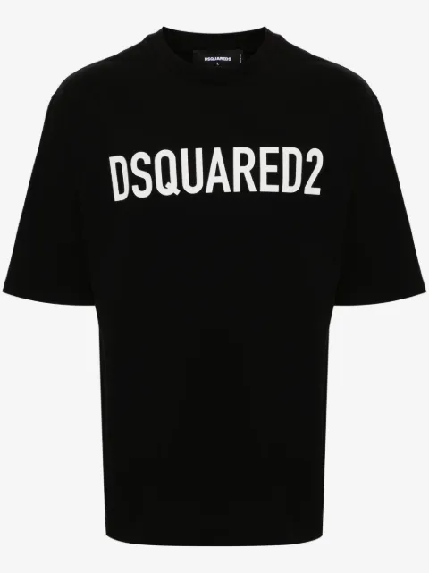 DSQUARED2 logo-print cotton T-shirt