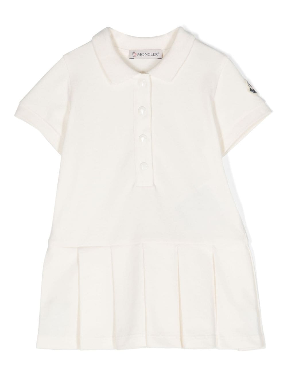 Moncler Enfant Polojurk met korte mouwen Wit