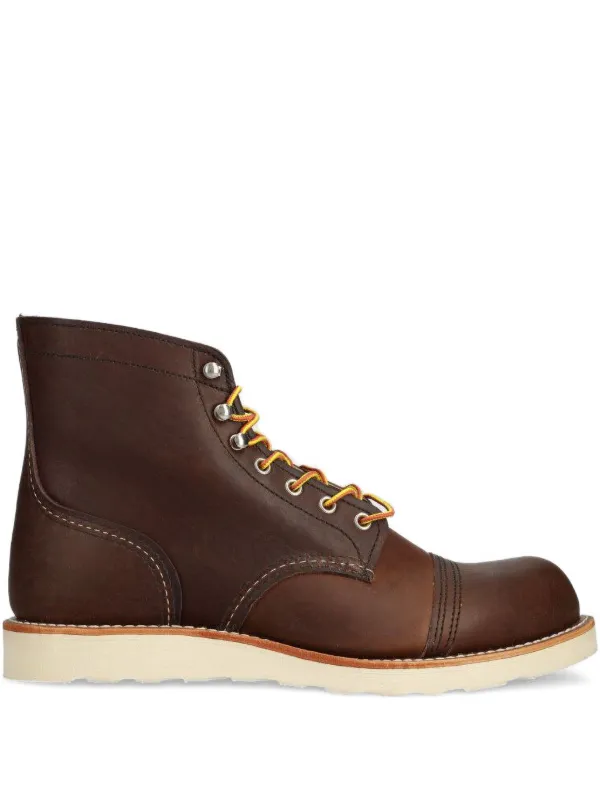 RED WING SHOES ブラウンブーツ Red Wing Shoes キャップトゥ ブーツ | ブラウン | FARFETCH JP
