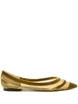 Gold toe ballerina online slippers