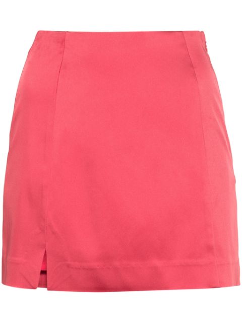 Cult Gaia Flor satin mini skirt Women