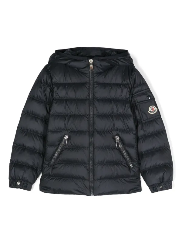 定番の中古商品 Moncler Enfant Hooded Quilted Jacket | Blue | FARFETCH トップス