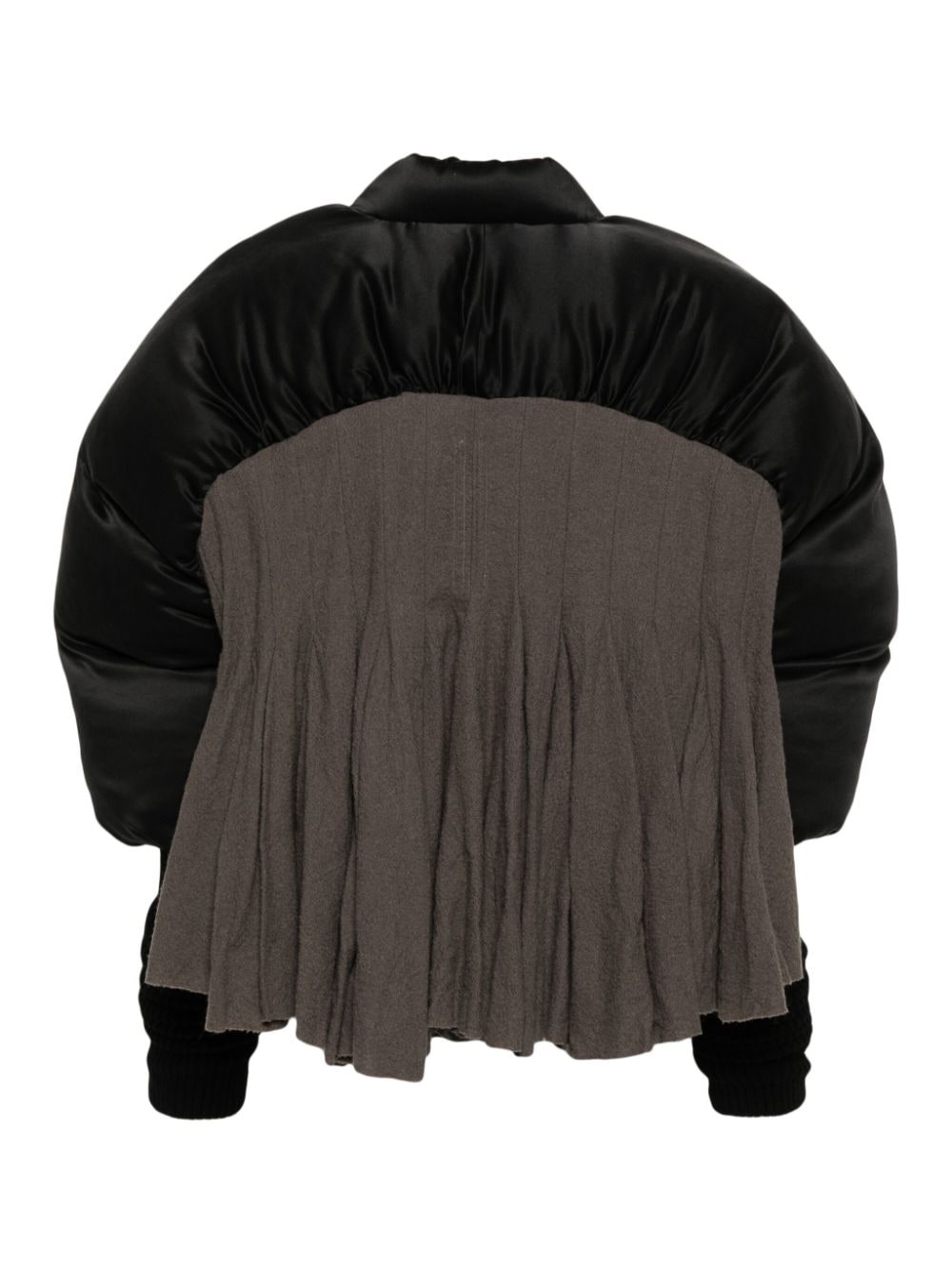 Shop Rick Owens Duvetessa Panelled Padded Jacket In Black