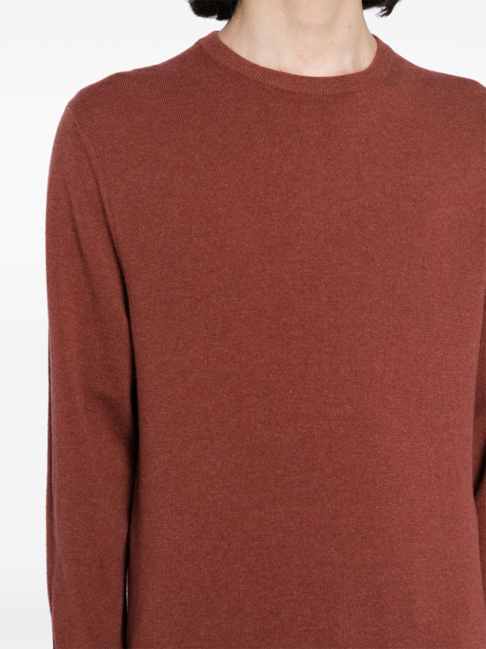 Shop N•peal The Oxford Cashmere Jumper In Red