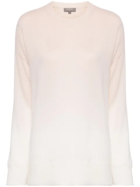 N.Peal gradient-effect cashmere jumper