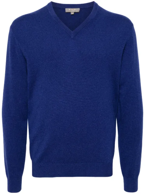 N.Peal Burlington V-neck jumper