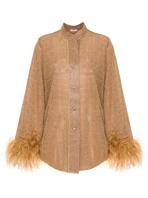 Oséree Lumière Plumage shirt