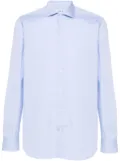 D4.0 twill cotton shirt - Blue