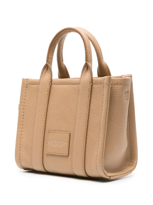 Mini leather tote bag sale