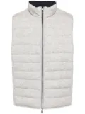 N.Peal reversible down gilet - Grey