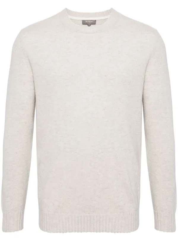 crew-neck Cashmere Jumper Grey FARFETCH JO