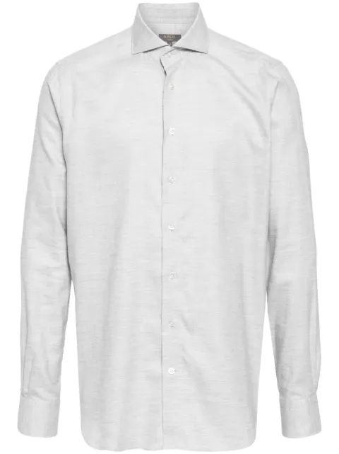N.Peal plain long-sleeve shirt 