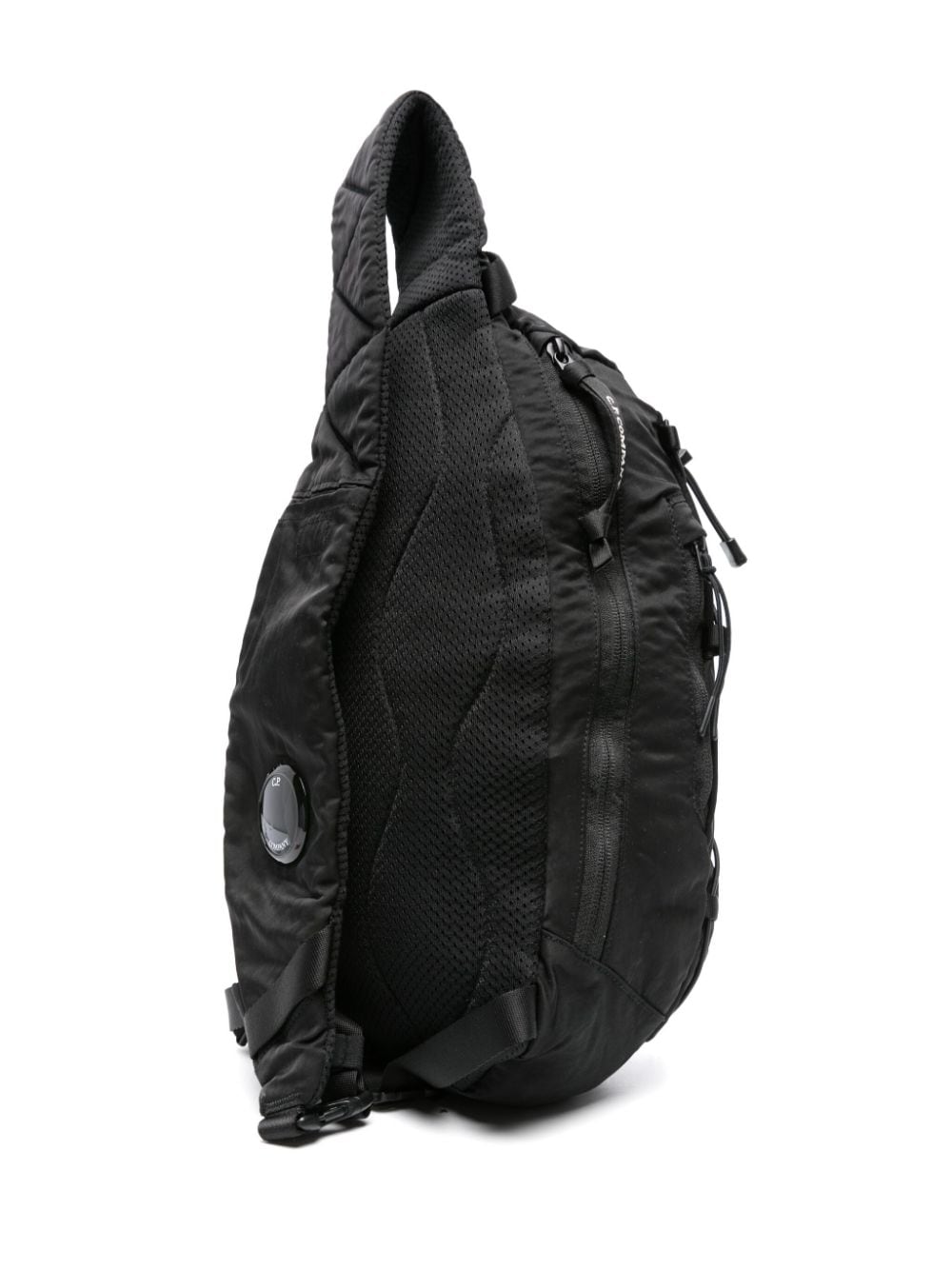 Shop C.p. Company Nylon B Crossbody Backpack In Black