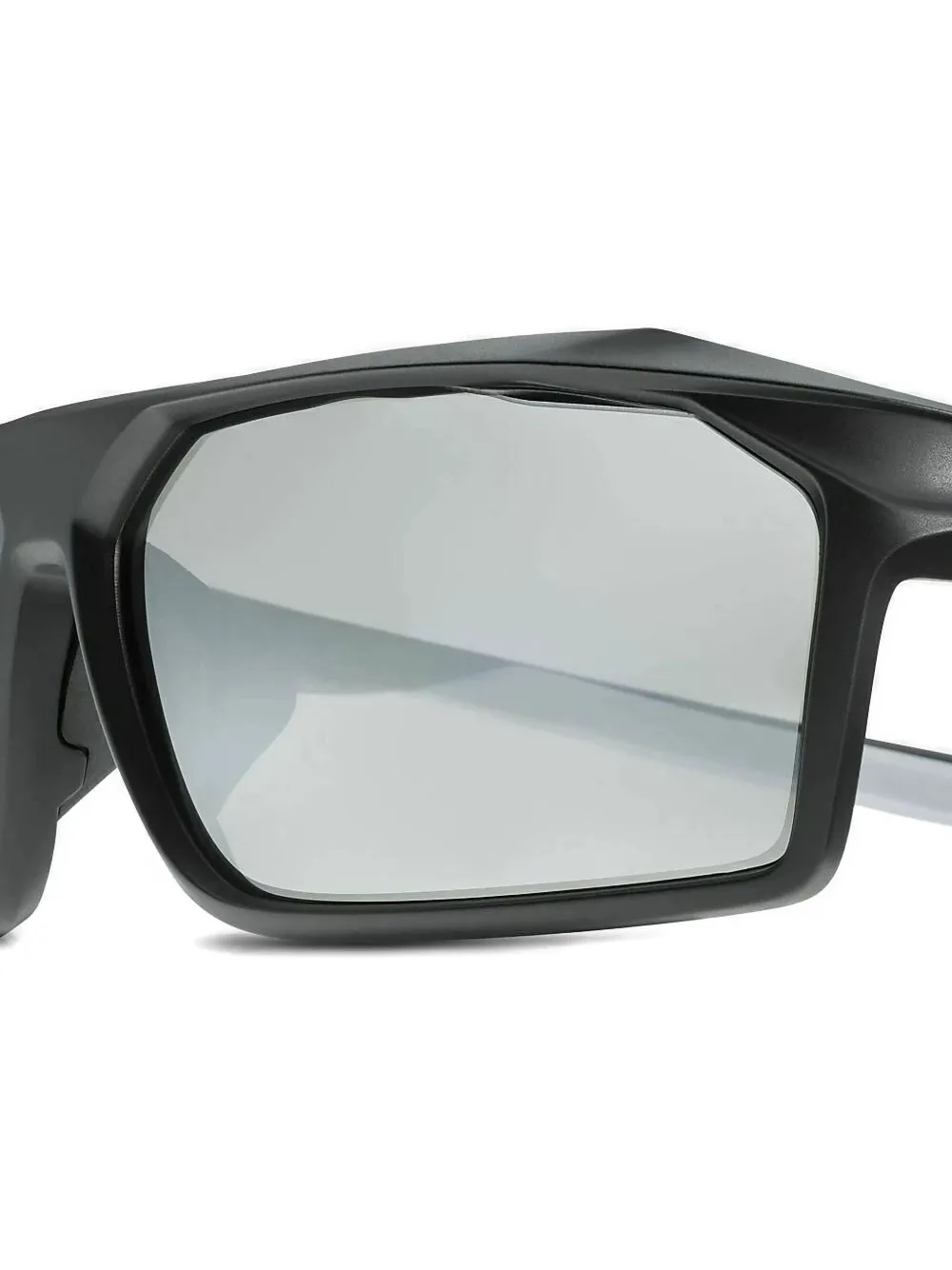 Nike Traverse Geometric-frame Sunglasses In Black