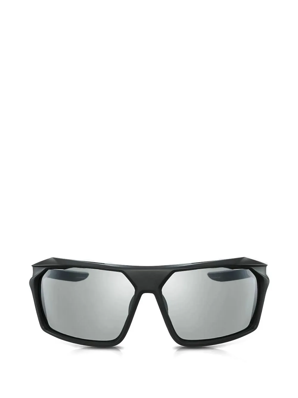Nike Traverse Geometric-frame Sunglasses In Black