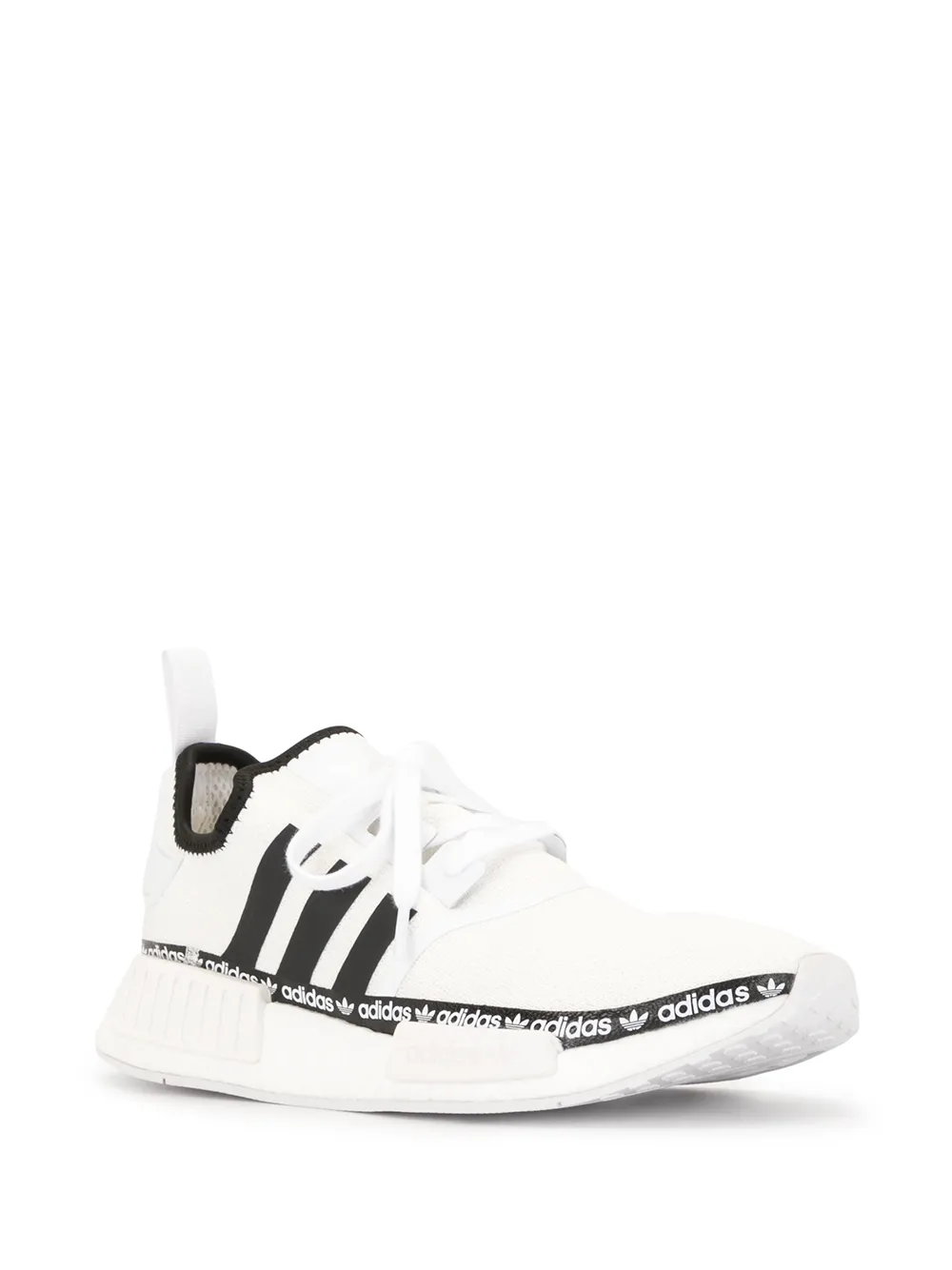 adidas NMD_R1 knitted sneakers CLOUD WHITE CORE BLACK CLOUD W