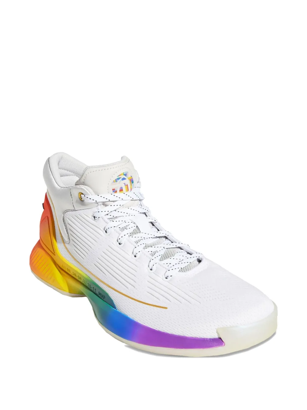 adidas D Rose 10 "Pride Pack Footwear White" sneakers