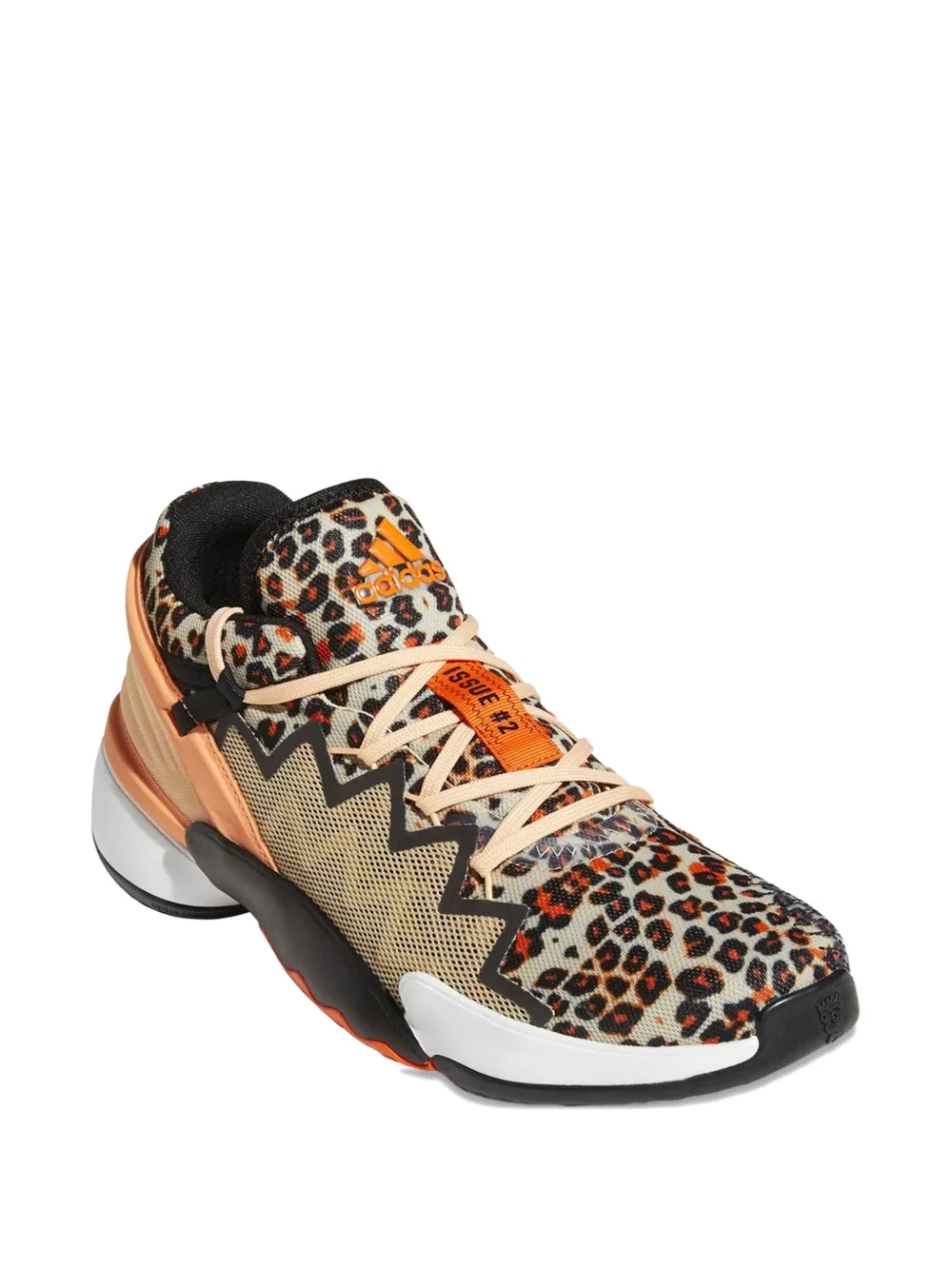 adidas D.O.N. Issue 2 "GCA Basquete - Savanna/Orange/Core Black" sneakers | Low-Tops | Image 2