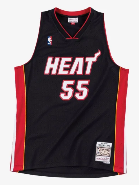 Mitchell & Ness x Miami Heat Dark Jersey-Tanktop