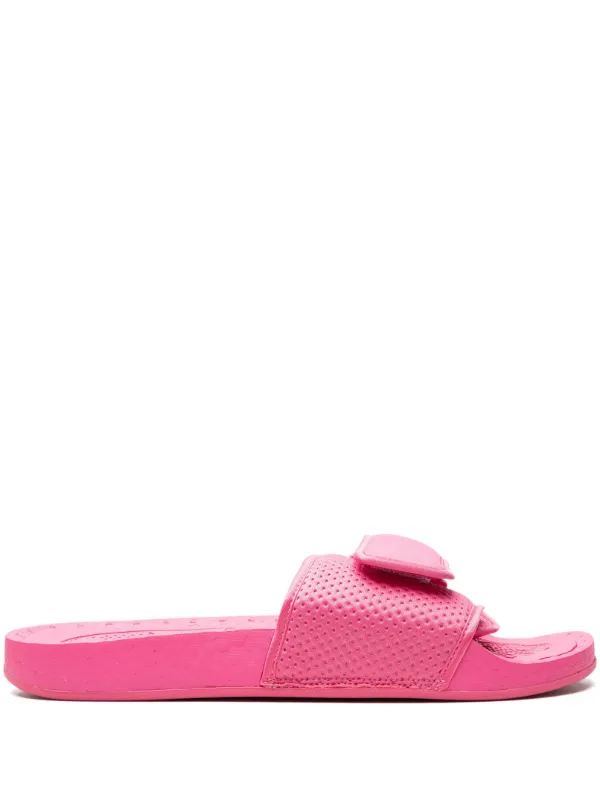 Adidas Pharrell Williams Boost Slides Semi Solar Pink 12