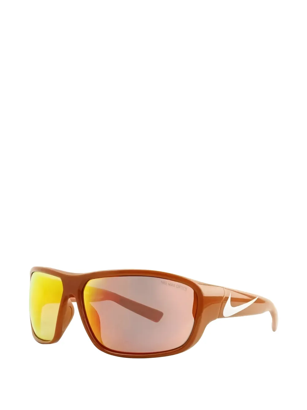 Nike Mercurial 8.0 Team "texas Orange/white" Sunglasses In Brown