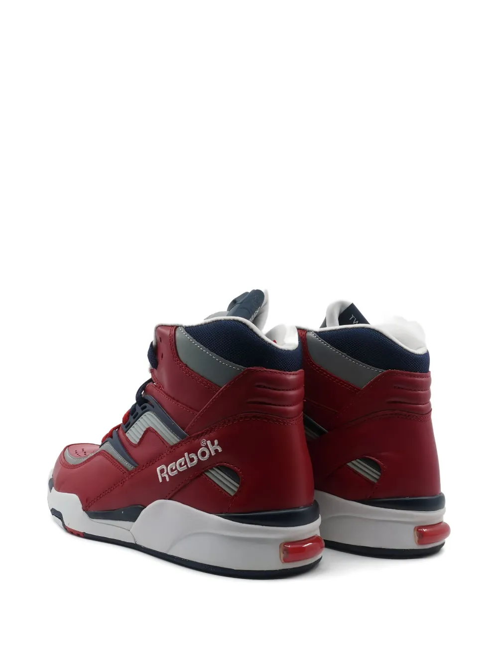 Reebok Twilight Zone Pump Sneakers In Red