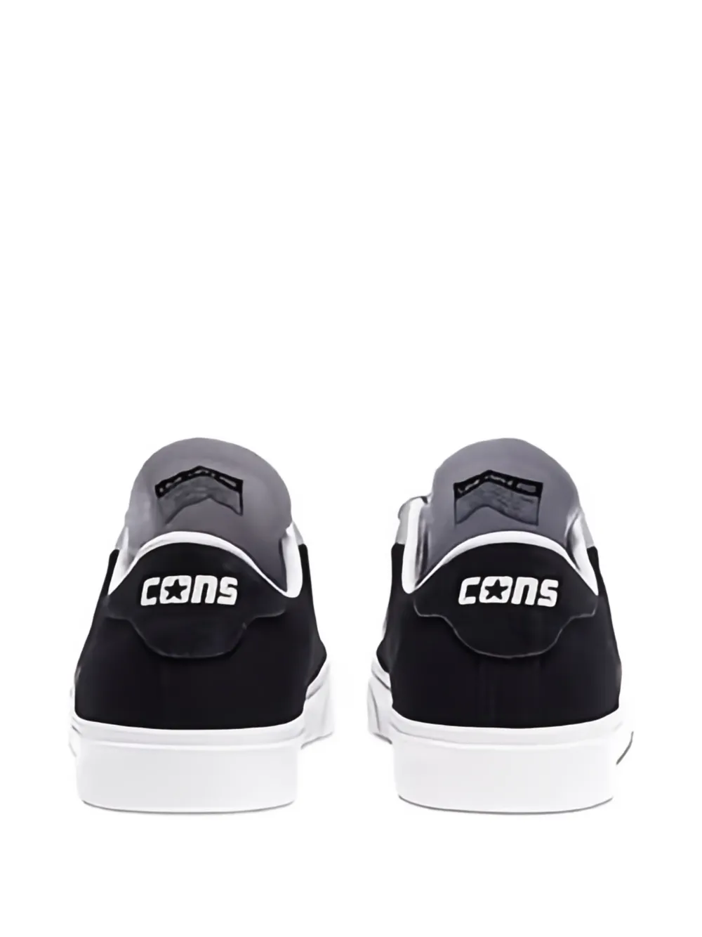 Converse Logo-embroidery Sneakers In Black