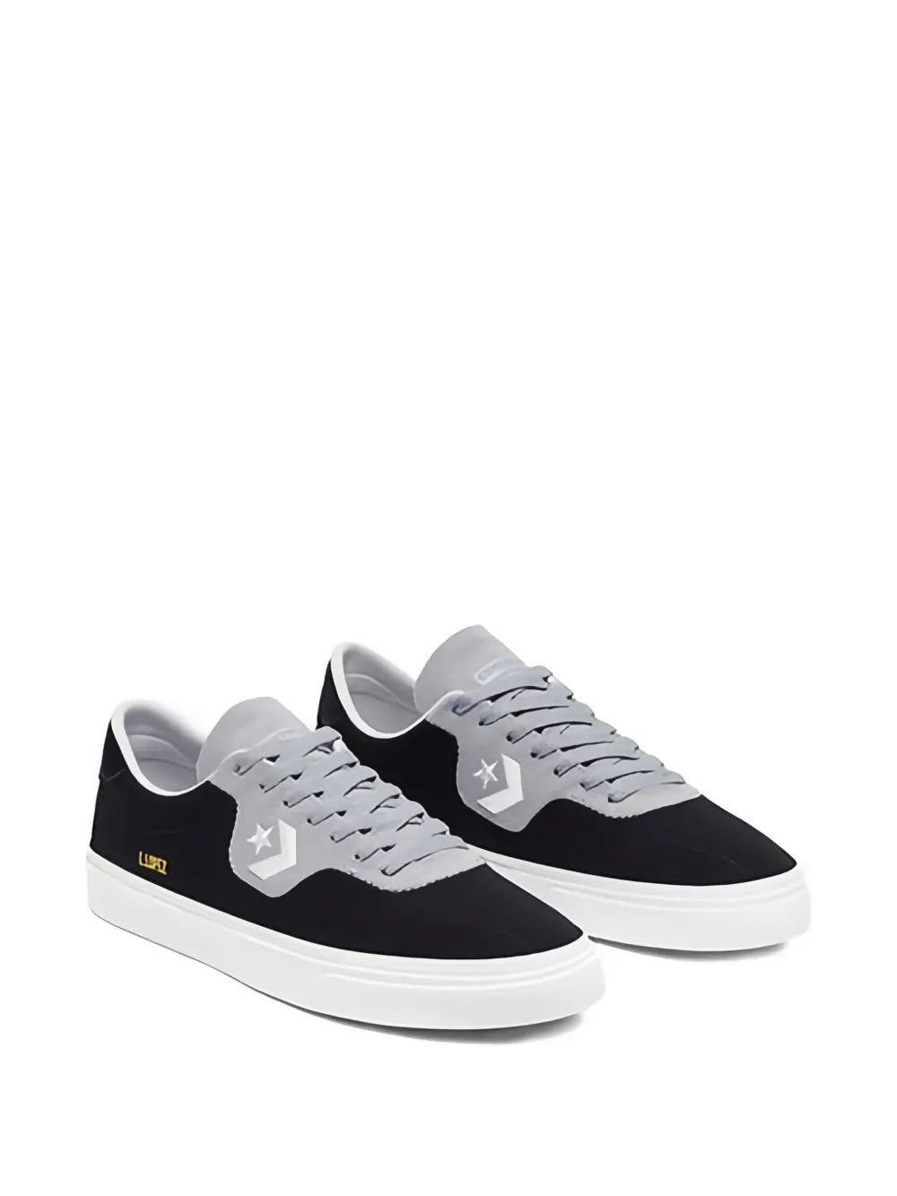Converse Logo-embroidery Sneakers In Black