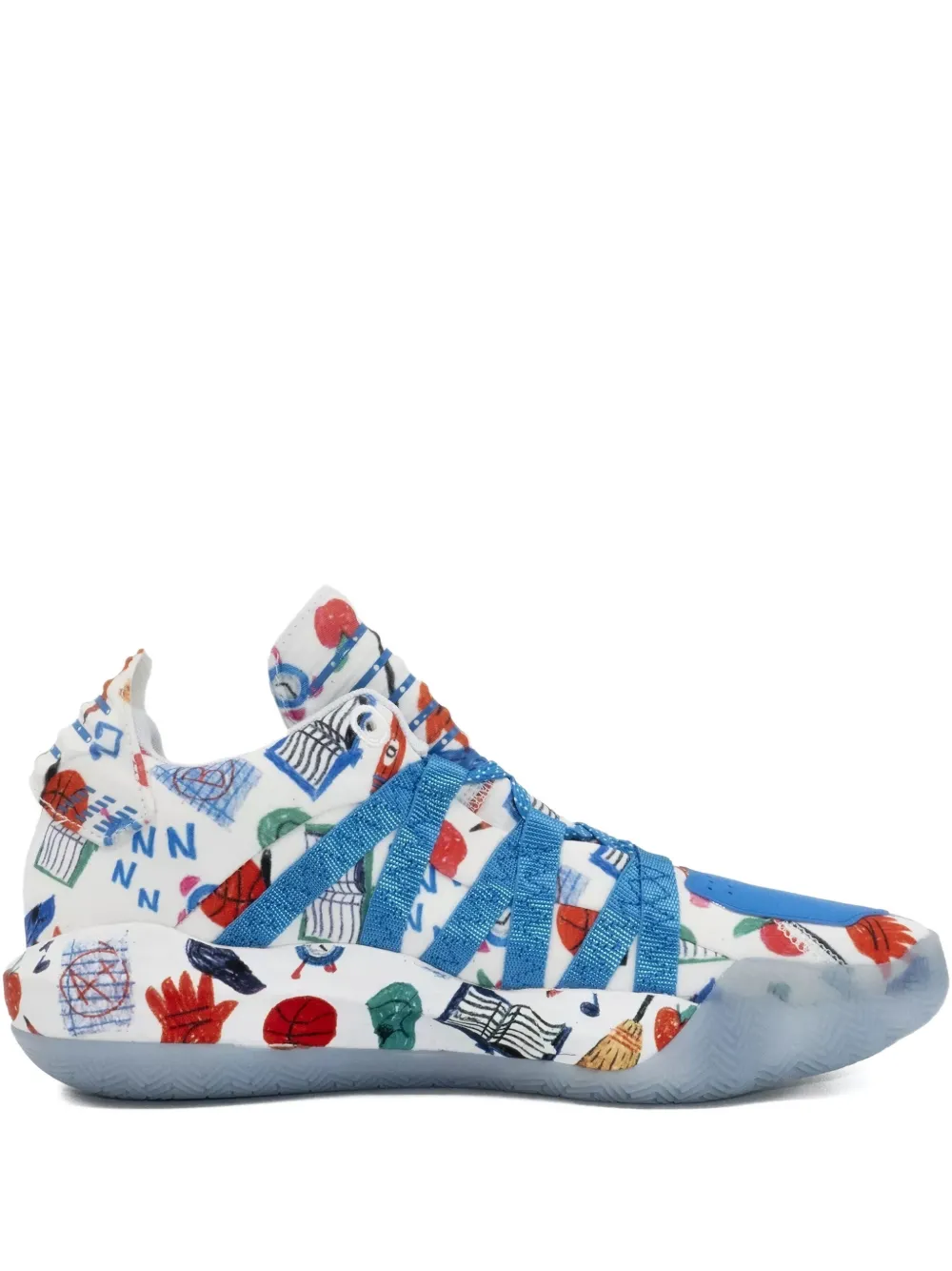 Adidas Originals Dame 6 Sneakers In White