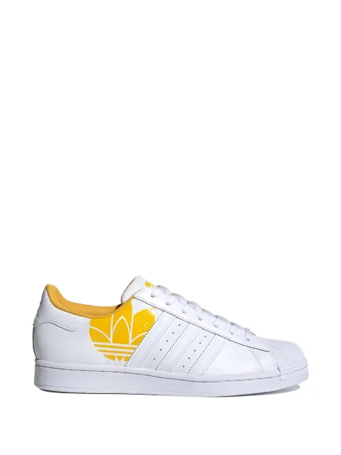 adidas superstar trefoil logo sneakers