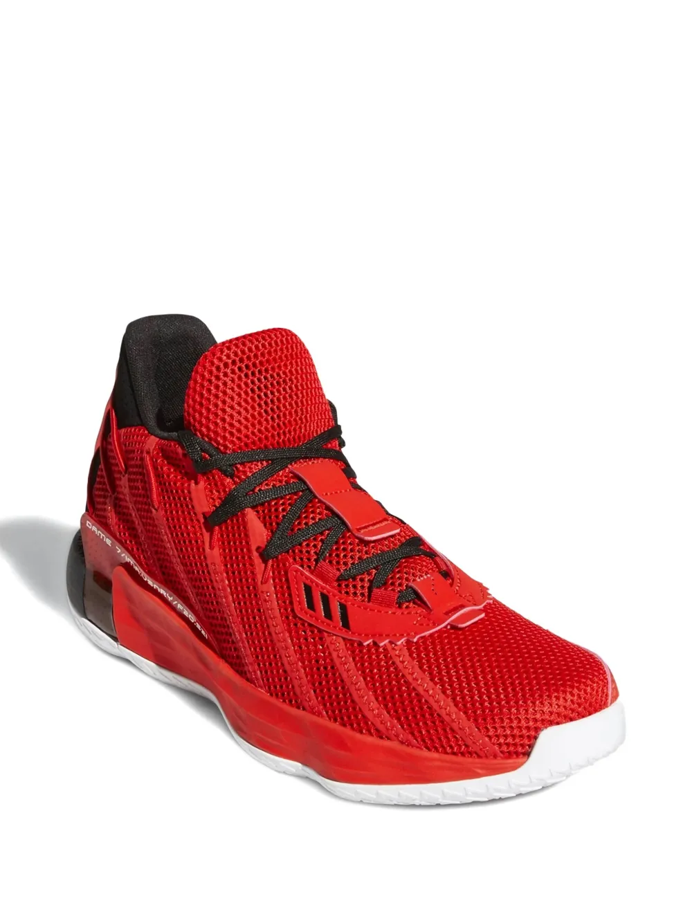 adidas Dame 7 GCA "Lillard Time Red Core Black" sneakers