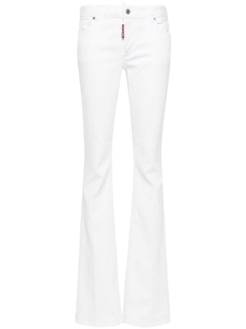 Dsquared2 mid-rise flared jeans