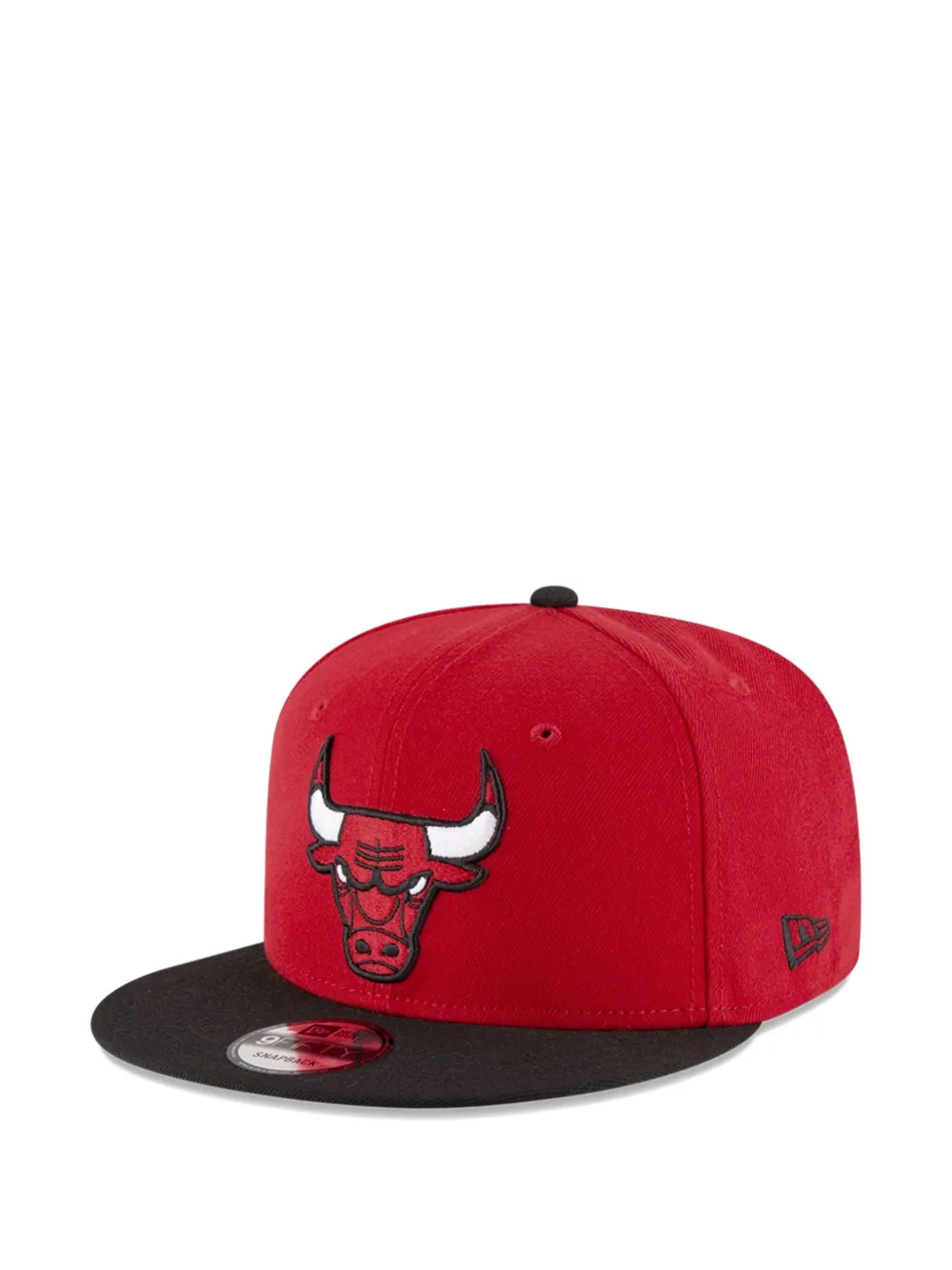 New Era 9fifty Bulls-logo Two-tone Cap In Red