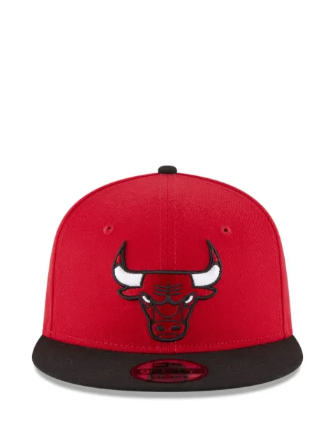 NEW ERA CAP 9Fifty Bulls-logo two-tone cap