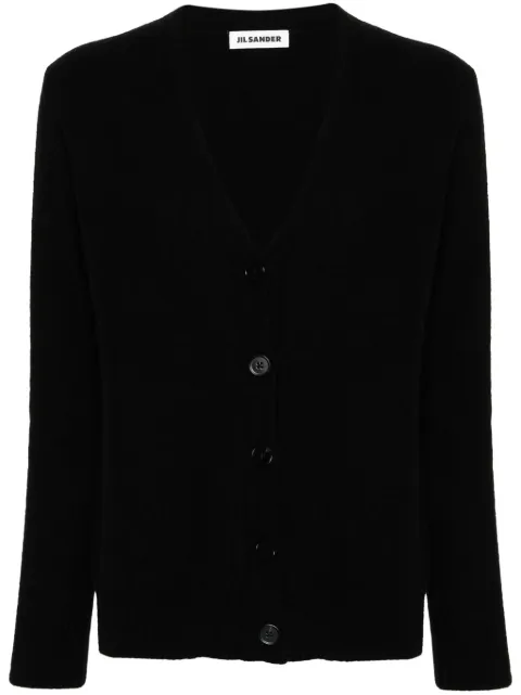 Jil Sander ロゴボタン カーディガン