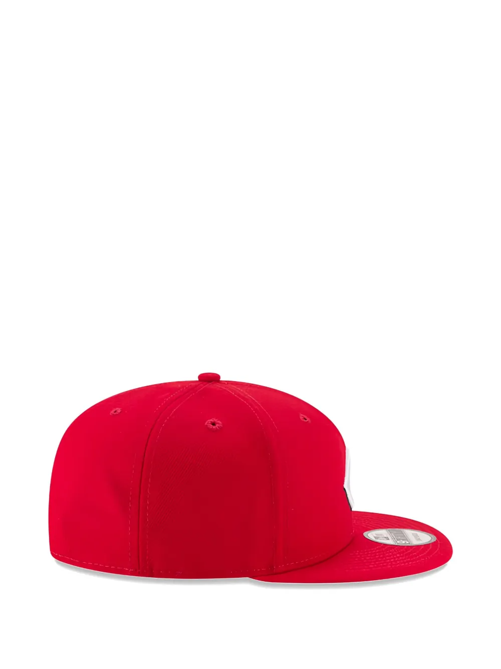 New Era Logo-embroidery Baseball Cap In Red