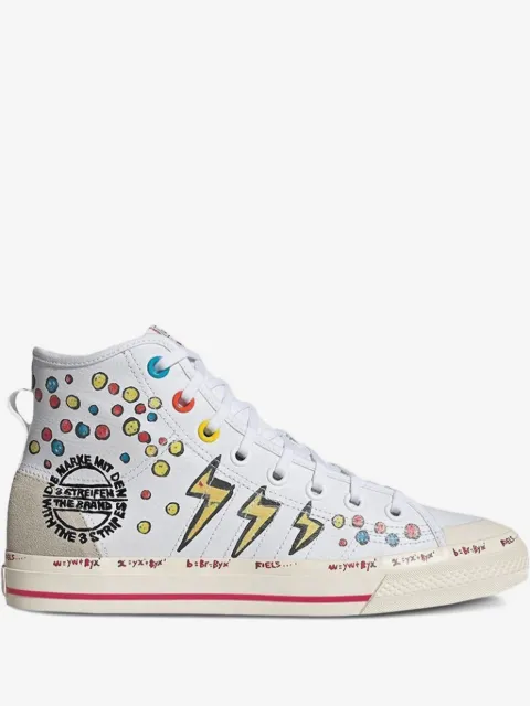 adidas Nizza RF "Kasing Lung x Mickey Mouse" high top sneakers