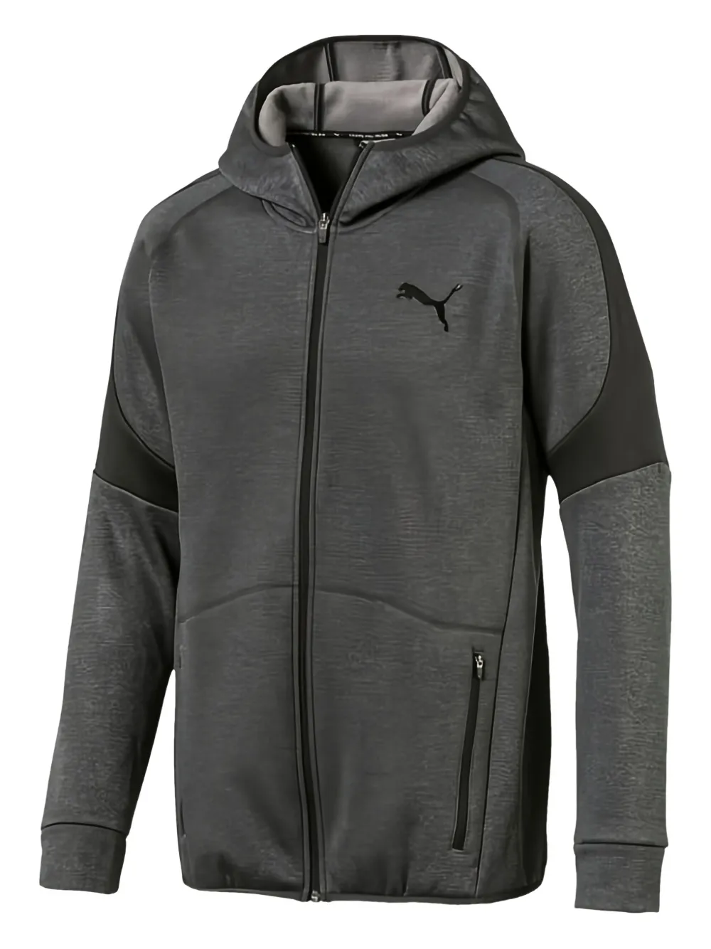 PUMA Evostripe full-zip hoodie | Grey | Image 1