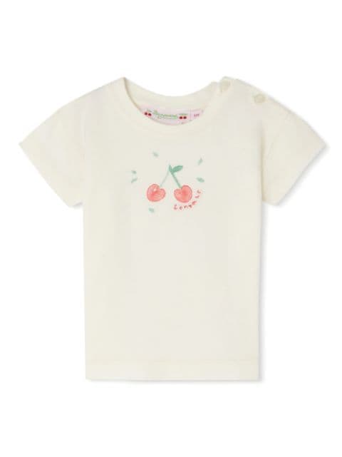 Bonpoint Dom cherry-print T-shirt