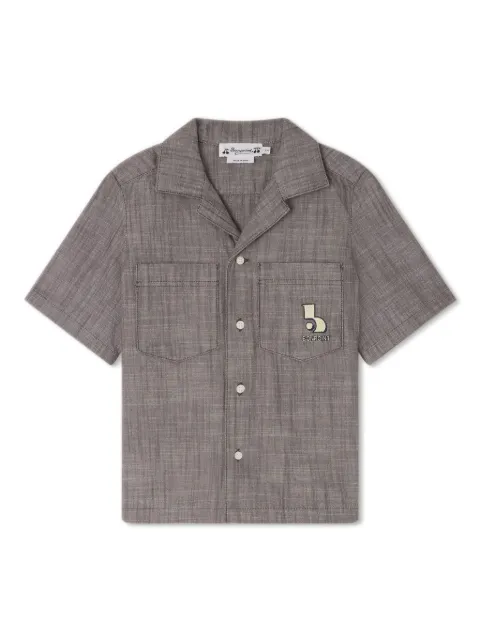 Bonpoint Fabri logo-embroidered shirt