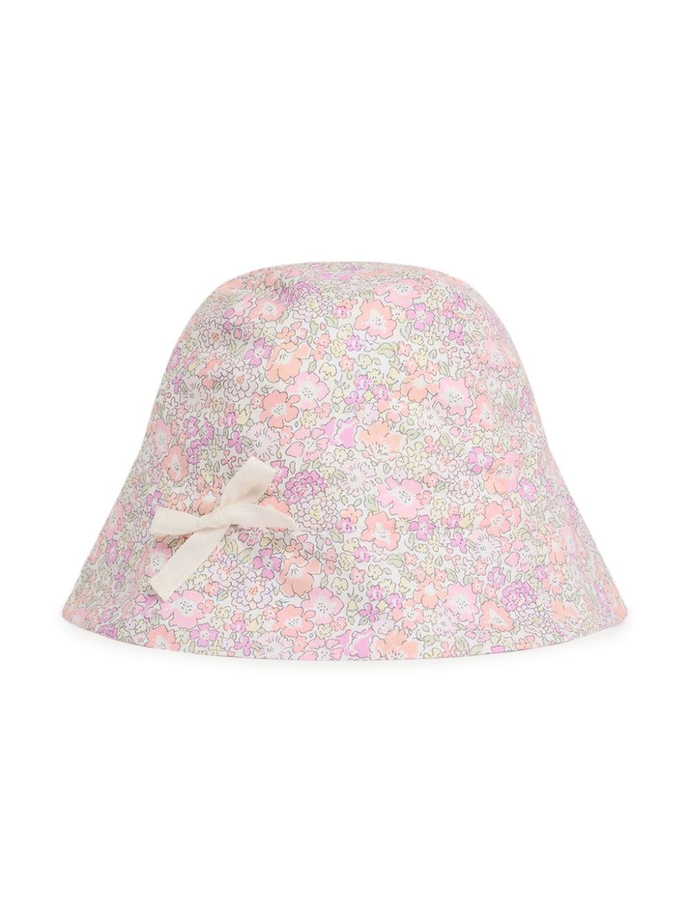 Shop Bonpoint Grigri Flora-print Bucket Hat In Pink