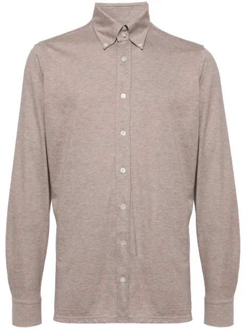 N.Peal cotton-cashmere blend shirt