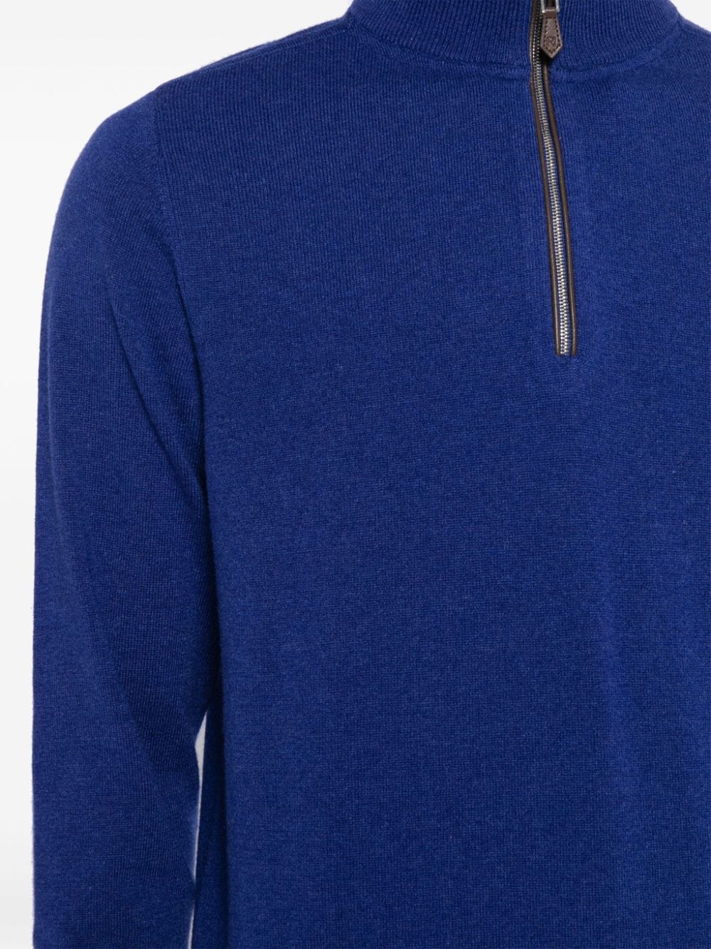 Shop N•peal The Carnaby Cashmere Cardigan In Blue